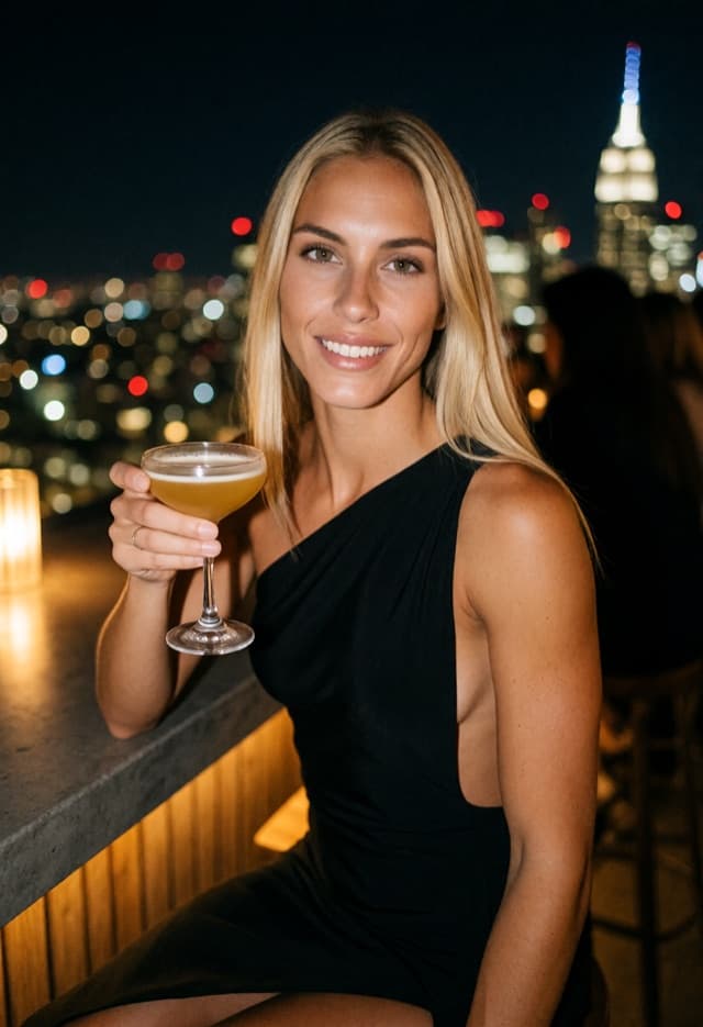 Ella, the same character — night out